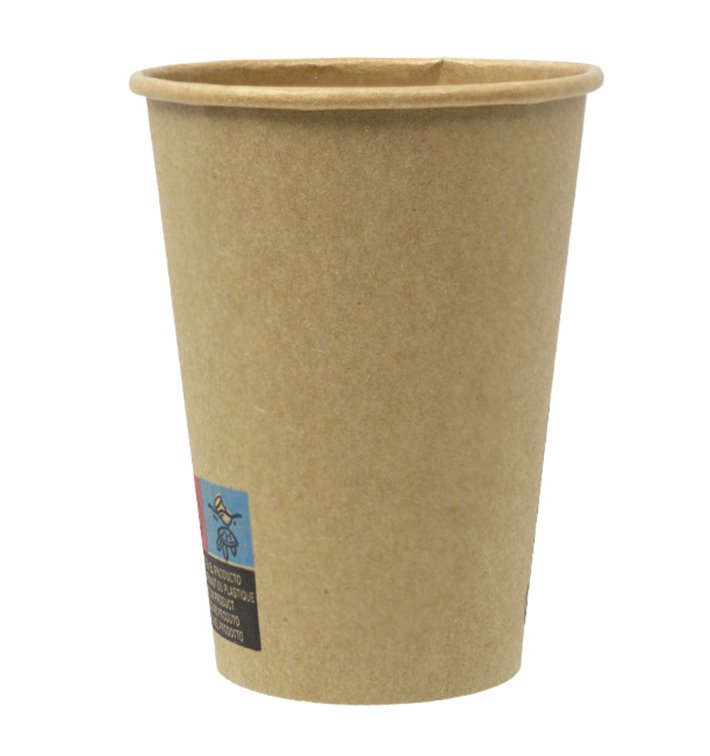 Papieren beker 7Oz/210ml Kraft-Kraft Ø7,0cm (50 stuks) 