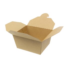 Oosterse Maaltijdbox Kraft-Kraft 12x10,5x6,5cm 750ml (25 Stuks)