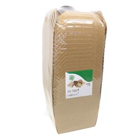 Oosterse Maaltijdbox Kraft-Kraft 12x10,5x6,5cm 750ml (200 Stuks)