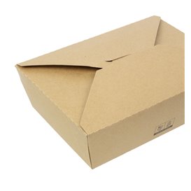 Oosterse Maaltijdbox Kraft-Kraft 21,5x15,5x6,5cm 1.900ml (200 Stuks)