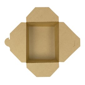 Oosterse Maaltijdbox Kraft-Kraft 17x13,5x6,5cm 1.300ml (200 Stuks)