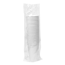 Papieren beker wit 16 Oz/500ml Ø9cm (25 stuks) 