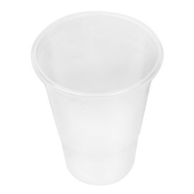 Plastic PP beker transparant 300ml (50 stuks) 