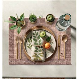 Placemat van Papier Kraft "Jute" 30x40cm 40g/m² (1.000 Stuks)