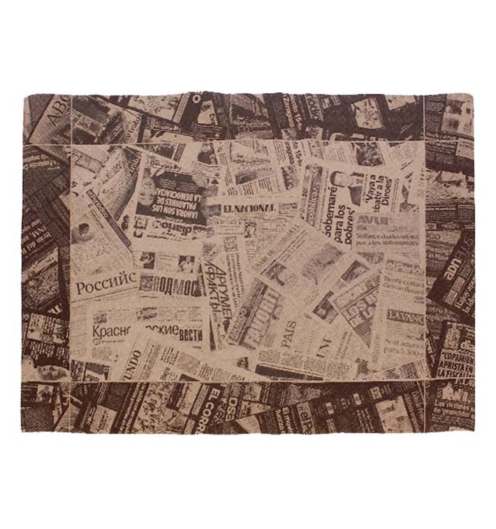 Papieren Placemats 30x40cm kraft "Prensa" 50g (2500 stuks)