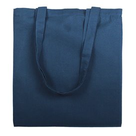 Katoenen Tas met Lange Hengsels Marineblaw 38x42cm (200 stuks)