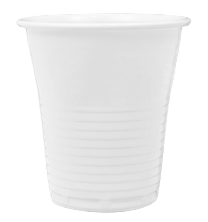 Vaso de Plastico PS wit 166ml (100 stuks) 