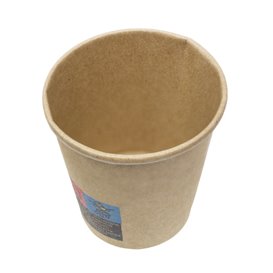 Papieren beker 3Oz/100ml Kraft-Kraft Ø5,8cm (50 stuks) 