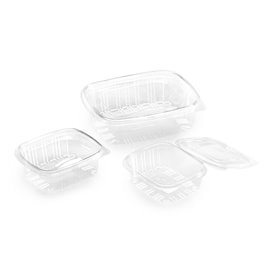 Plastic scharnierende Deli-Container PET 750ml (600 stuks)