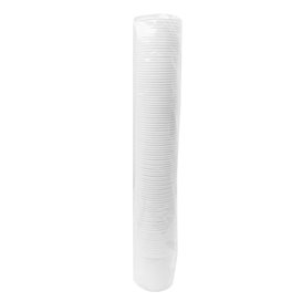 Herbruikbare Plastic Beker PP Wit 166ml (100 stuks) 