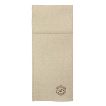 Eetgerei zak papieren servetten Eco Micropunt 33x40cm (60 stuks)