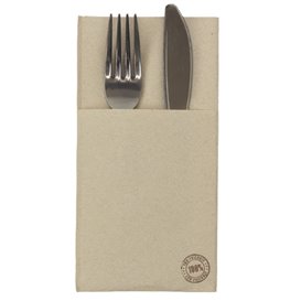 Eetgerei zak papieren servetten Eco Micropunt 40x40cm (30 stuks)