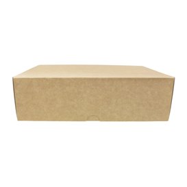 Gebakdoos Karton Kraft 20,4x15,8x6cm 1kg (20 stuks) 