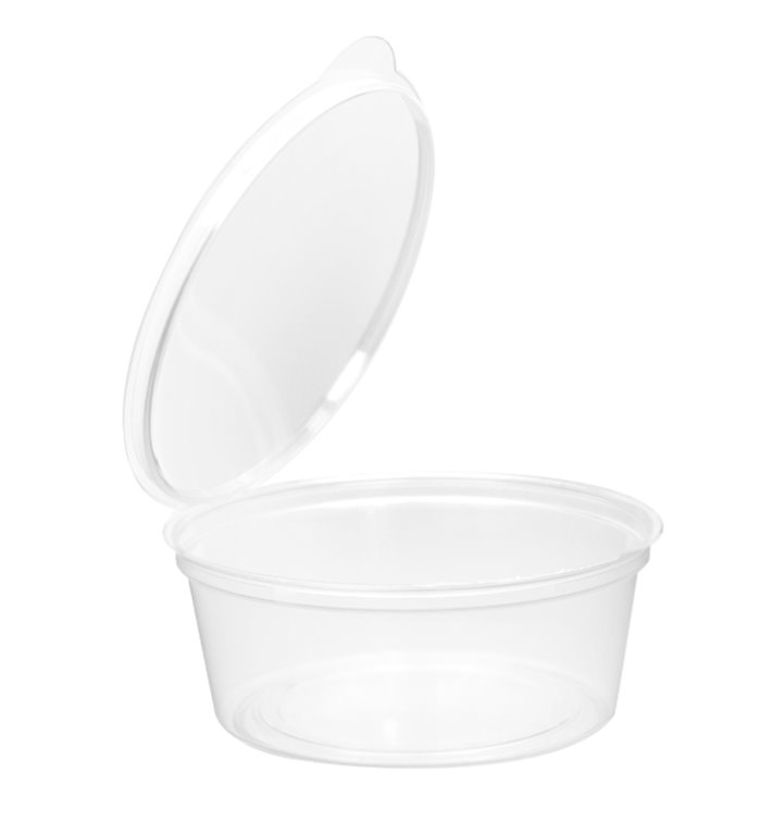 Plastic Container APET Rond vormig transparant 80ml (450 stuks)