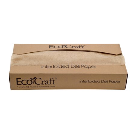 Vetvrij Inpakpapier Kraft in Dispenser 30,8x27cm (6.000 Stuks)