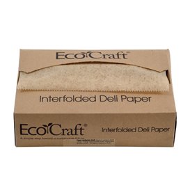 Vetvrij Inpakpapier Kraft in Dispenser 20,6x27cm (6.000 Stuks)