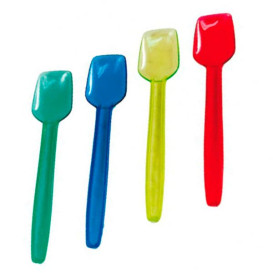 Plastic ijs lepel  9,2cm 