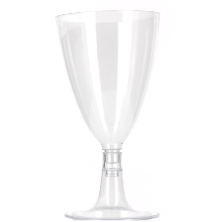 Plastic glas Water of Wijn verwijderbare stam 140ml (50 stuks)