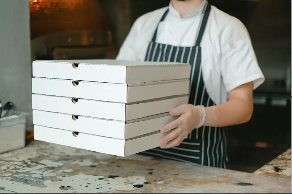 Pizzadozen bedrukken