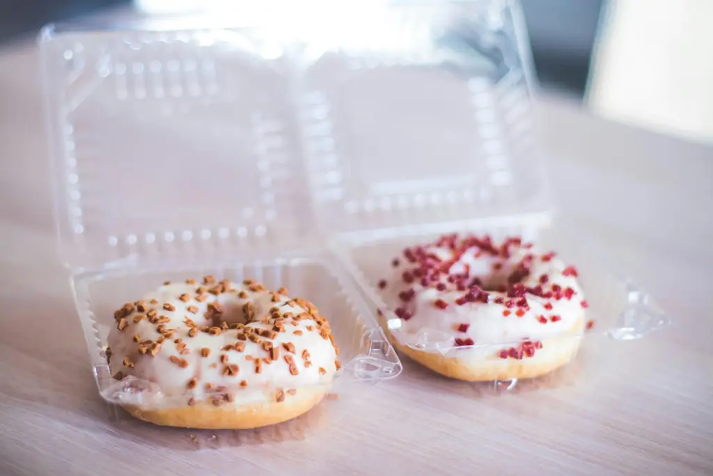 Zelfgemaakte patisserie verpakkingen